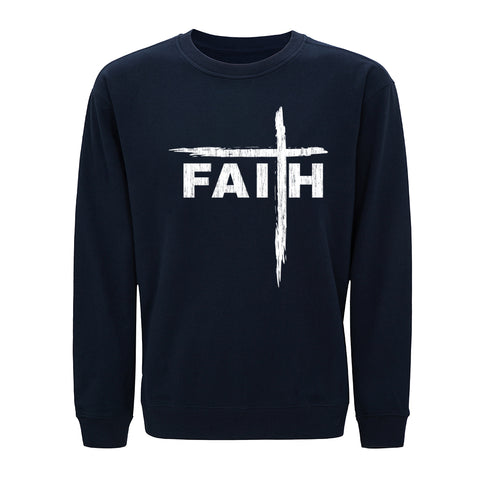Faith Brush Stroke Sweatshirt